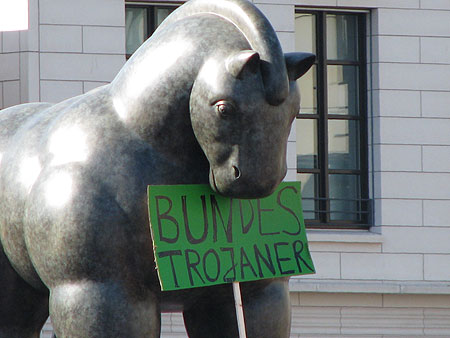 Pferde-Statue von Fernando Botero