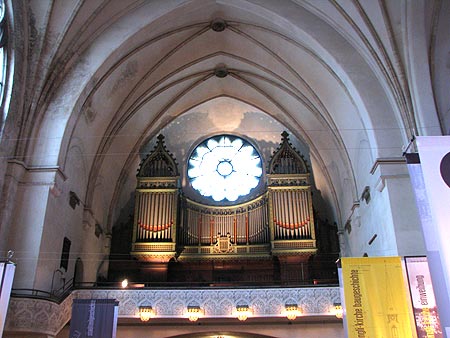 Orgel in der Zwinglikirche