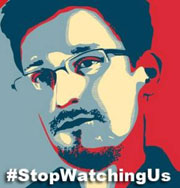 stopwatchingus - Snowden-Plakat